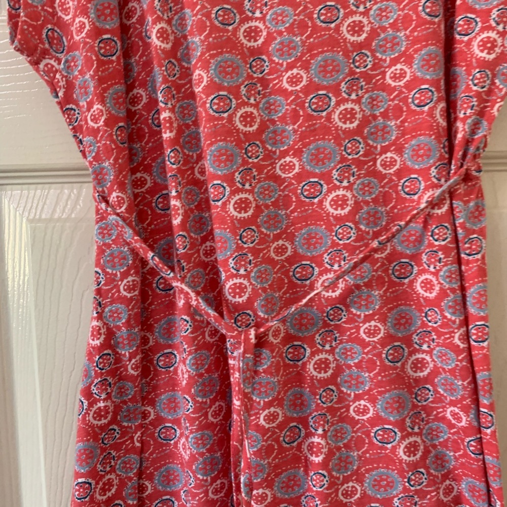 Pachamama Womens Top Size 2 Short Sleeve Tie Back UK 10 Summer Boho Holiday - Picture 7 of 8